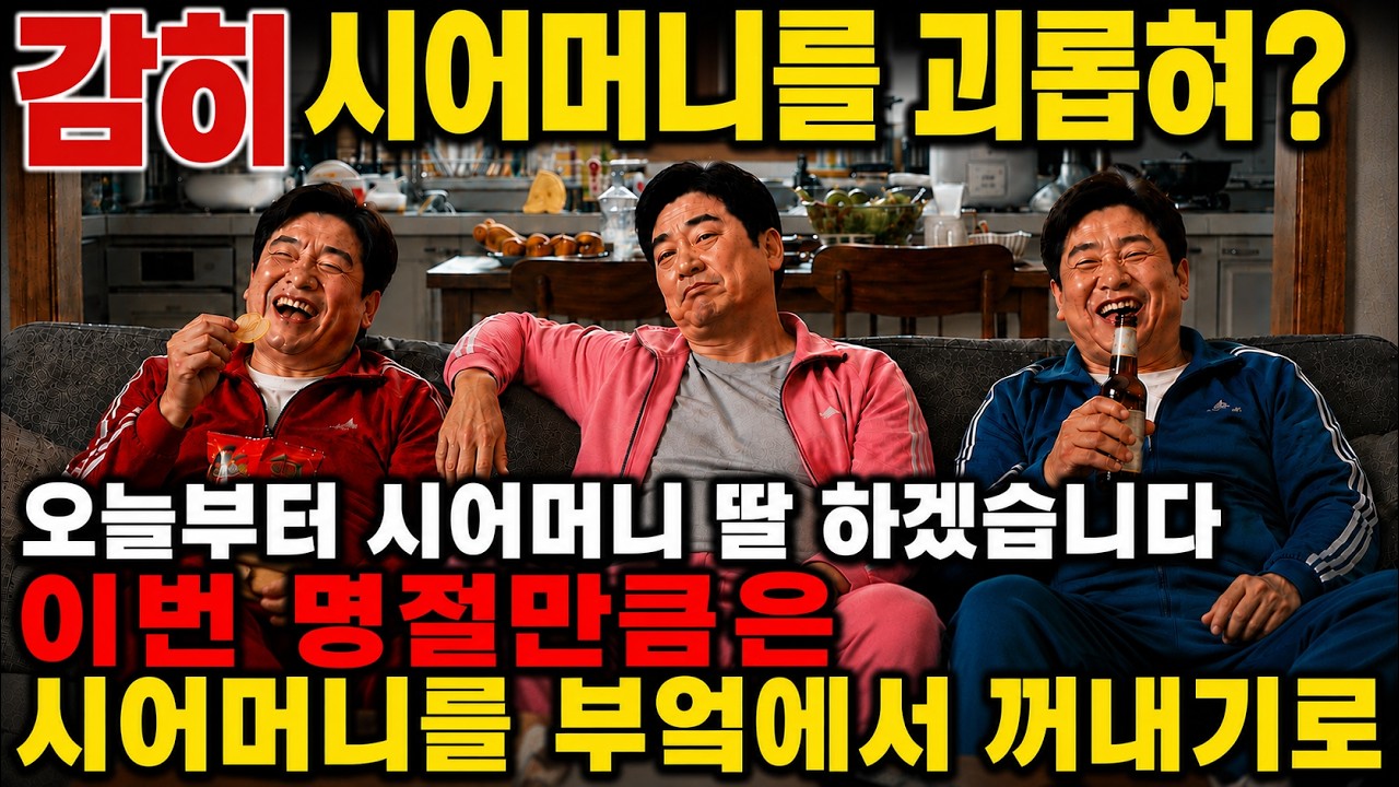 “가난한 집에서 시집왔으면 이 정도는 고마워해야지.”그 말 한마디로, 그녀는 35년을 부엌에서 살았습니다.