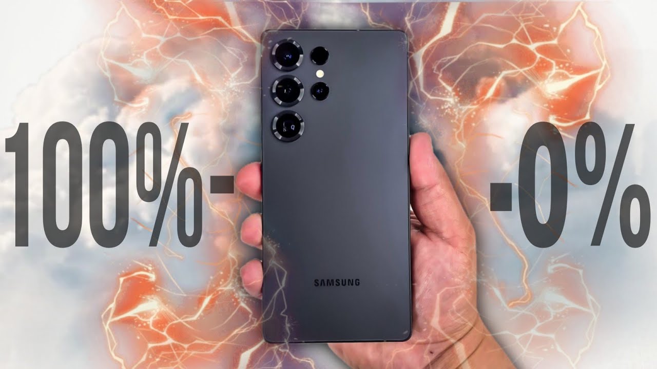 &iexcl;Prueba de consumo de bater&iacute;a REAL durante todo el d&iacute;a del Samsung Galaxy S25 Ultra!