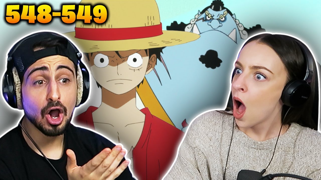 JIMBEI VS LUFFY?! *ONE PIECE* Episodes 548 & 549 REACTIONS!