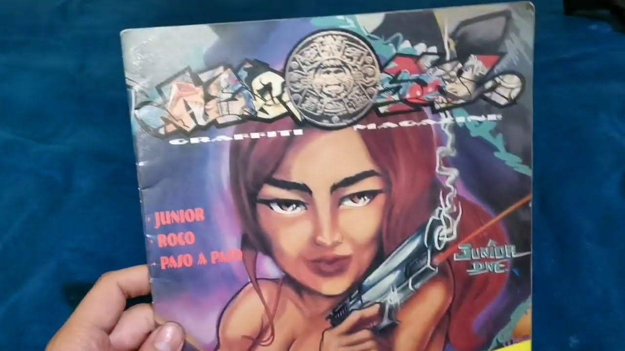 Como era el graffiti en 1997 / Aerosol Graffiti Magazine / Junior DNC