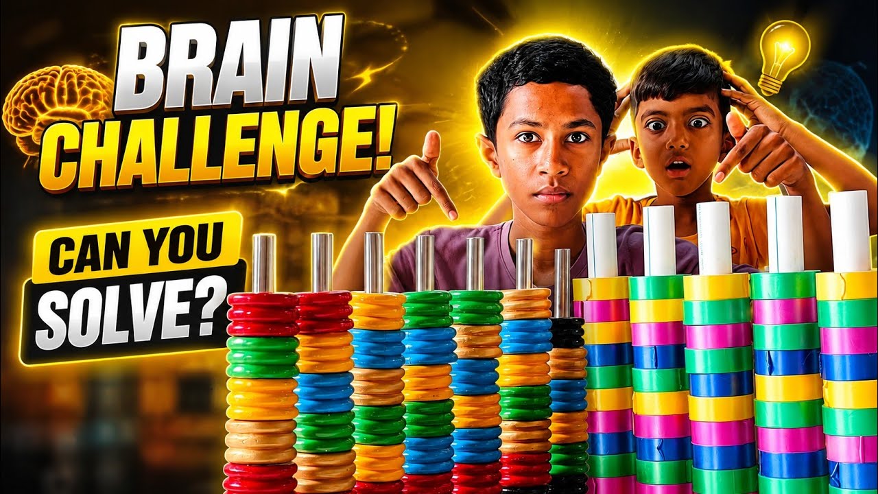 Can You Solve This Puzzle? Ultimate Brain Challenge | Colour Sorting Challenge