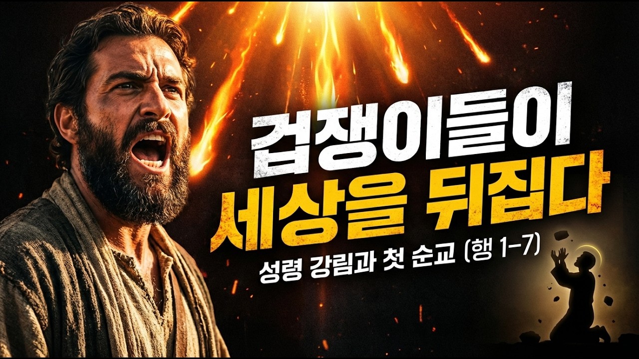 폭발하는 성령, 시작된 박해 (사도행전  1장~7장)