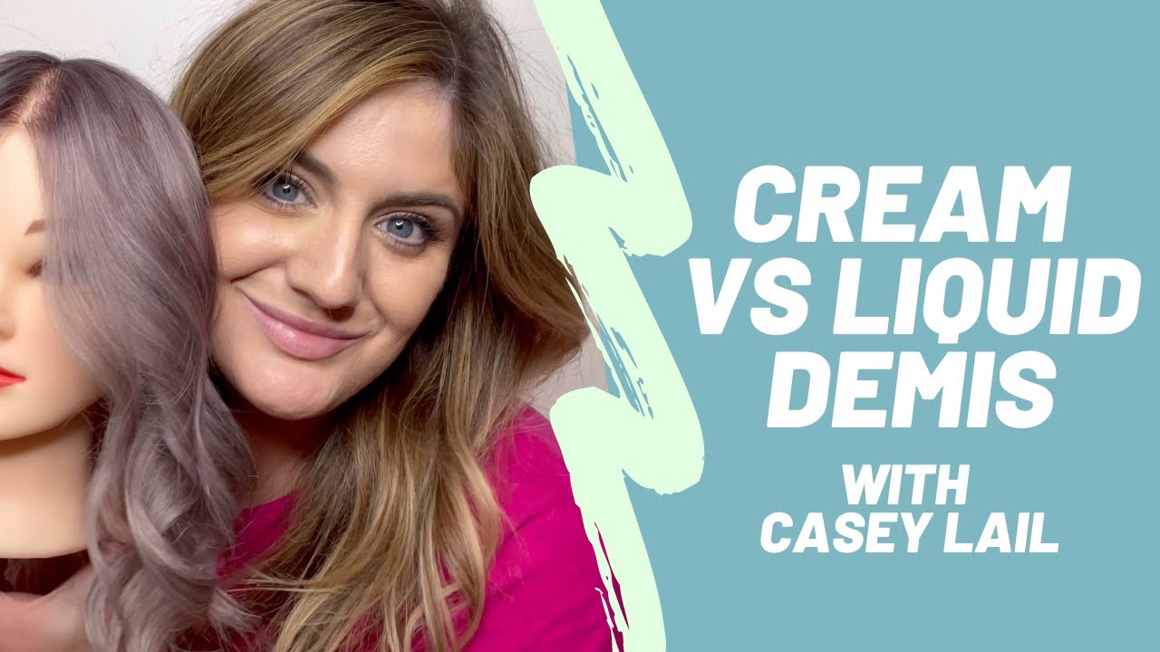 Cream vs. Liquid Demi-Permanent Hair Color