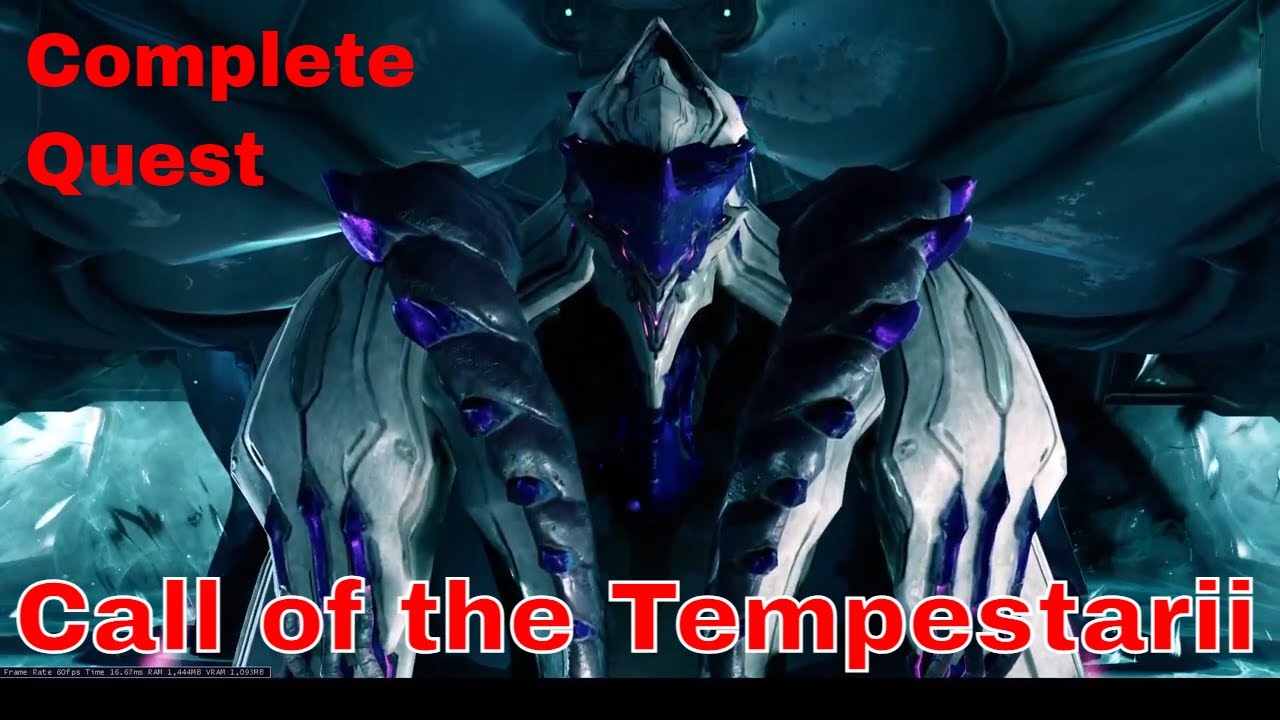 Call of the Tempestarii Quest Completed | Warframe Spoiler Alert