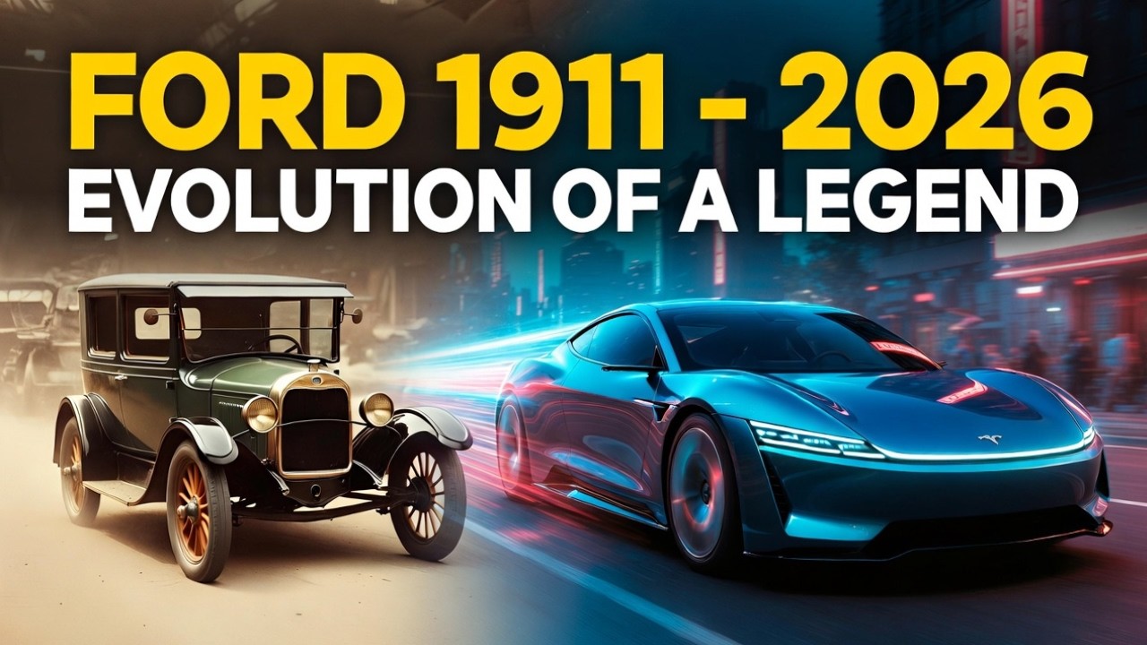 Ford Car Transformation | 1911 - 2026 Evolution in 5 Minutes | 100+ Years of Legendary Cars
