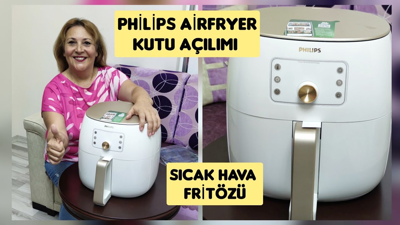 PHİLİPS AİRFRYER HD 9870/20 XXL KUTU AÇILIMI / PHİLİPS SMART SENSE AİRFRYER