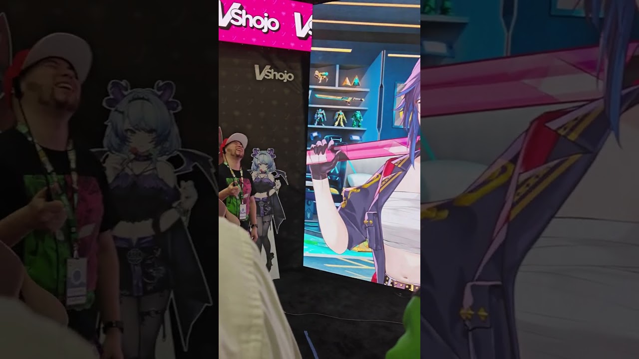 Adidas Guy dates Kson (Kson meet and greet Anime Expo24)