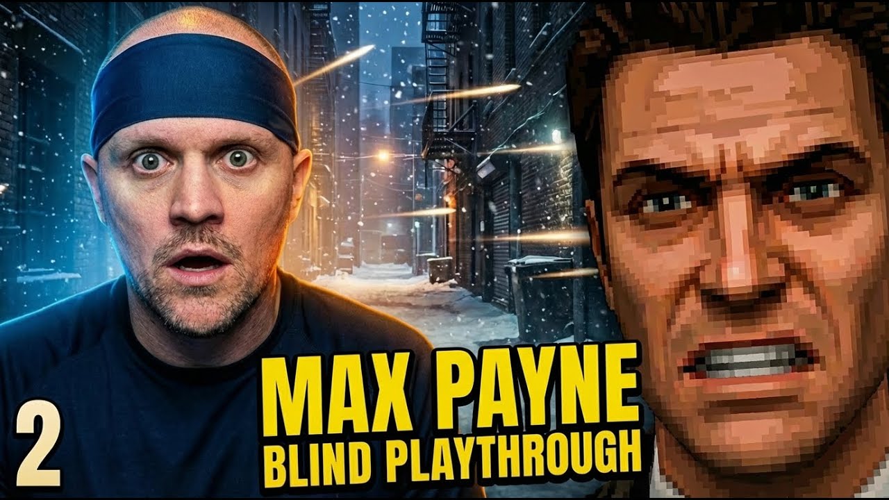Max Payne - Blind Retro Playthrough (PC) - Part 2