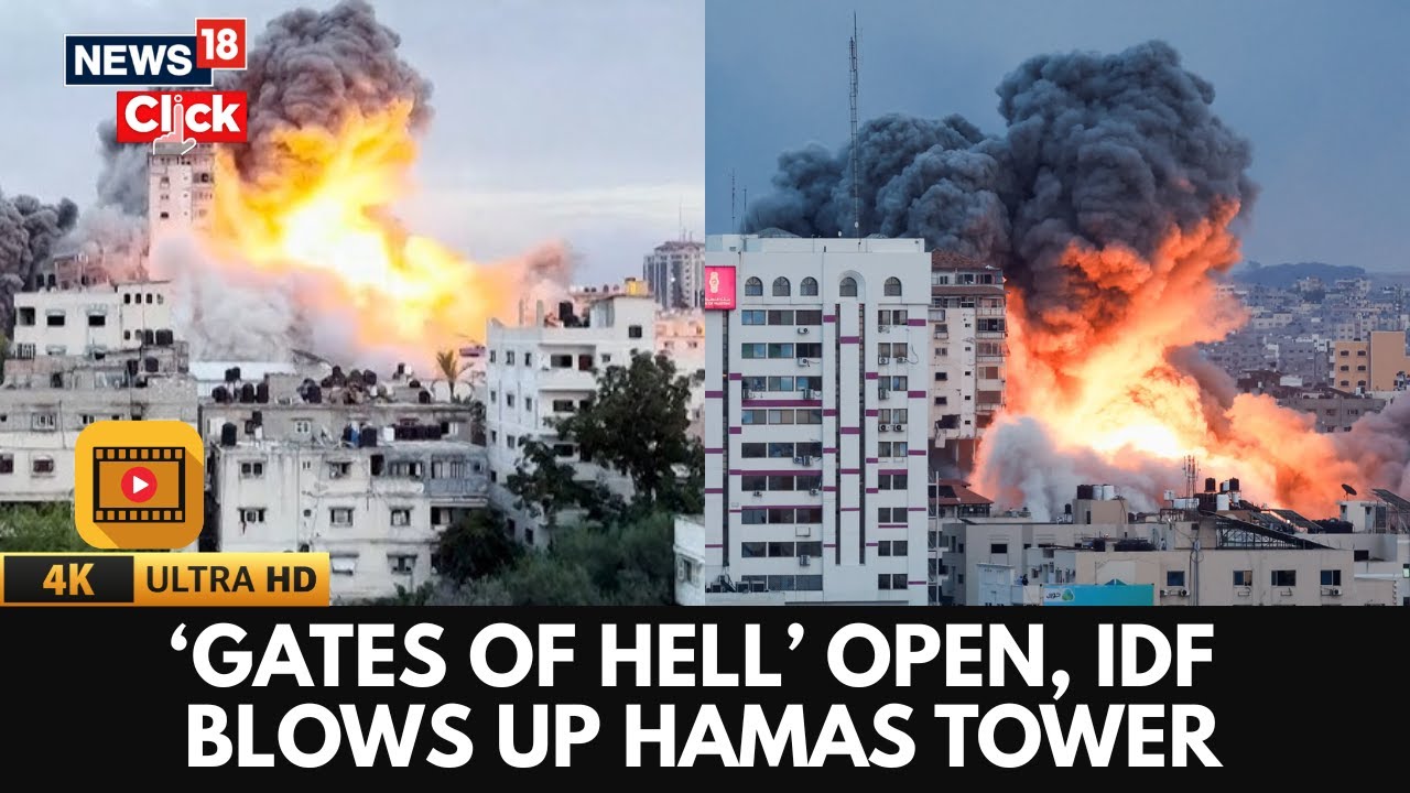 IDF Expands Gaza Operations, Strikes Key Hamas Infrastructure In High-Rise Building | Netanyahu | 4K