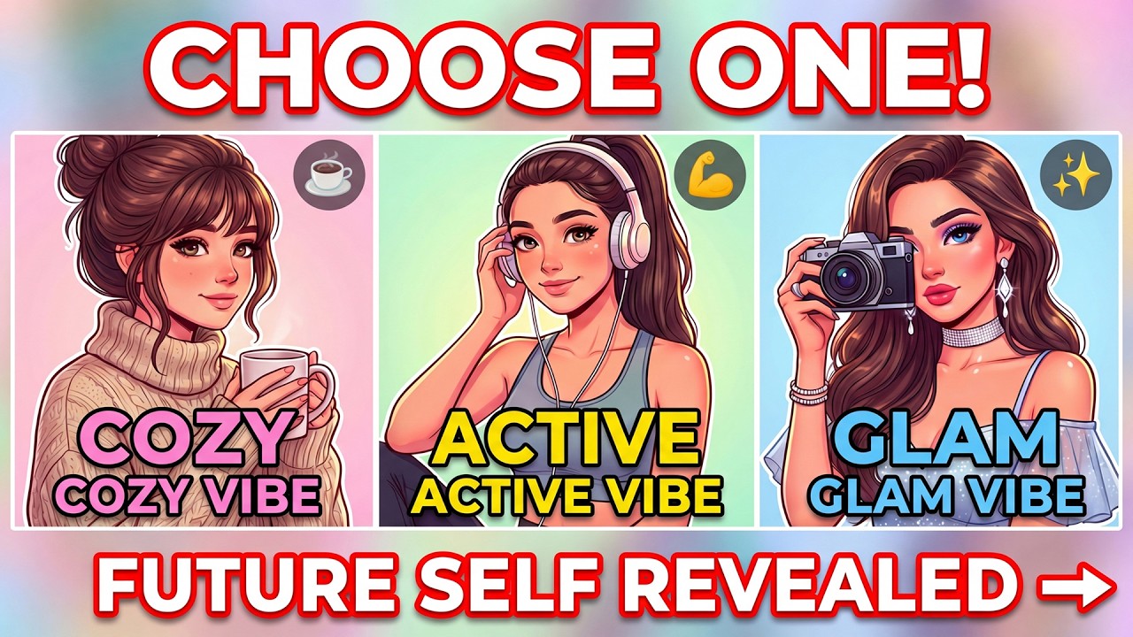 Choose a Girl&hellip; Discover Your Future Self! Your Secret Vibe (Viral Quiz)