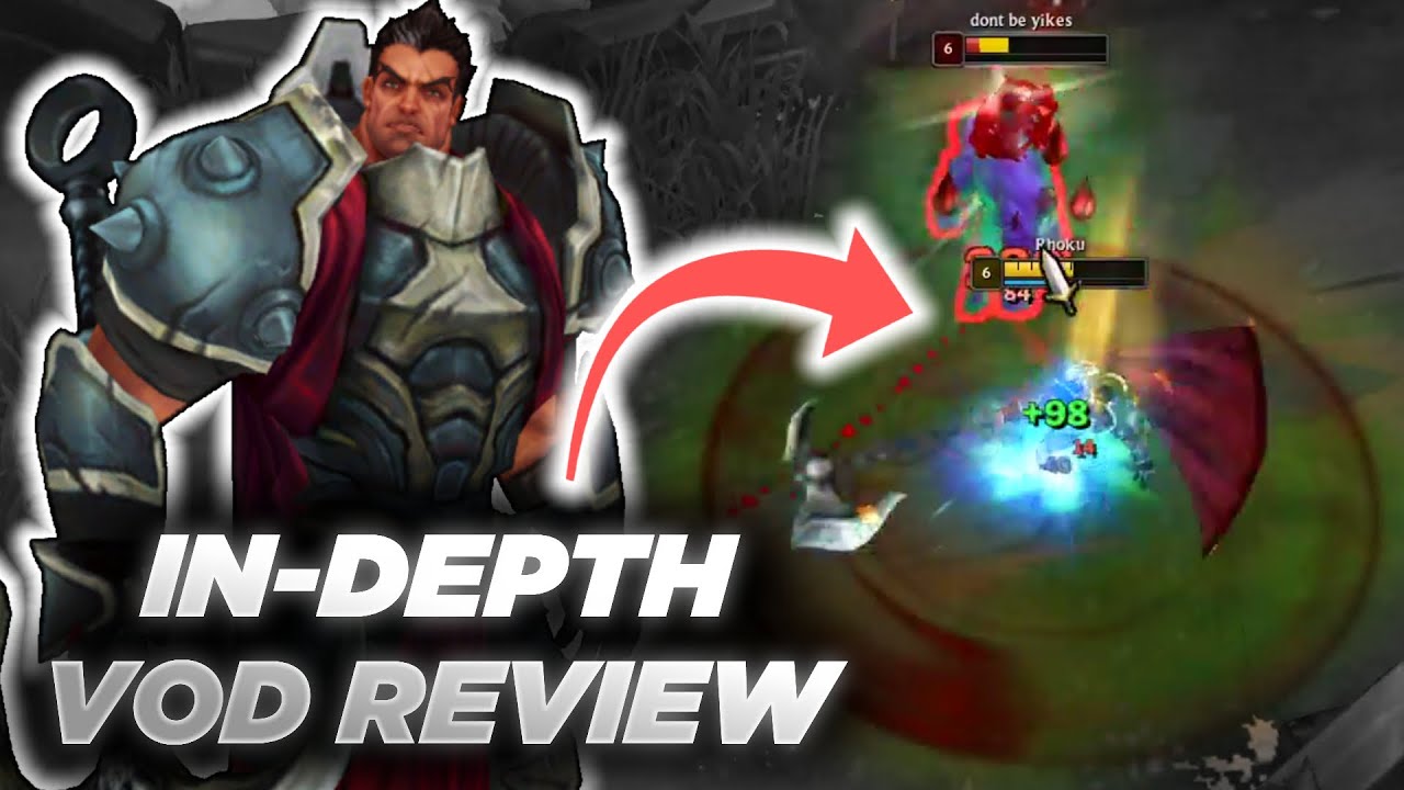 IN DEPTH COMMENTARY - MUNDO MATCHUP - MID GAME MACRO