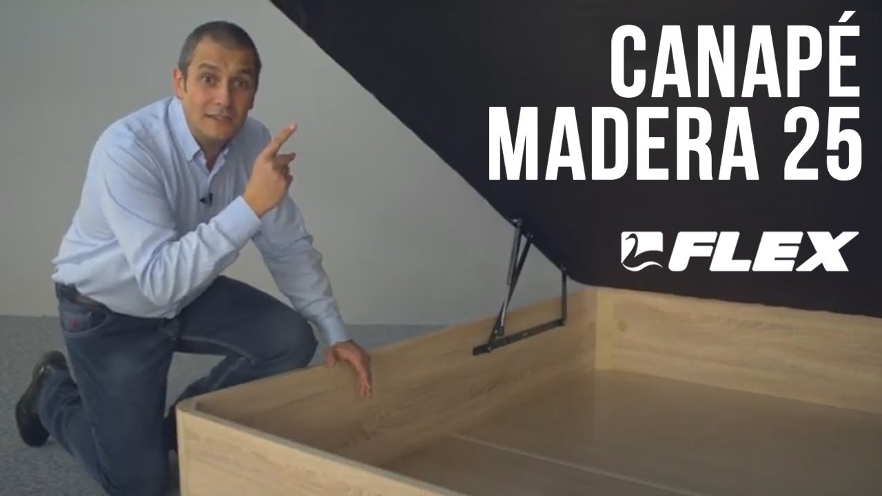 canapé Flex madera abatible 25, versión 2022