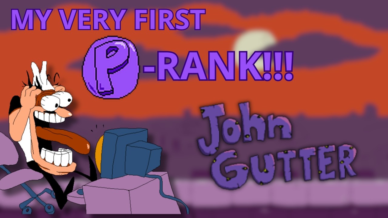 MY 1ST P-RANK! | Pizza Tower John Gutter P-Rank All secrets and toppins