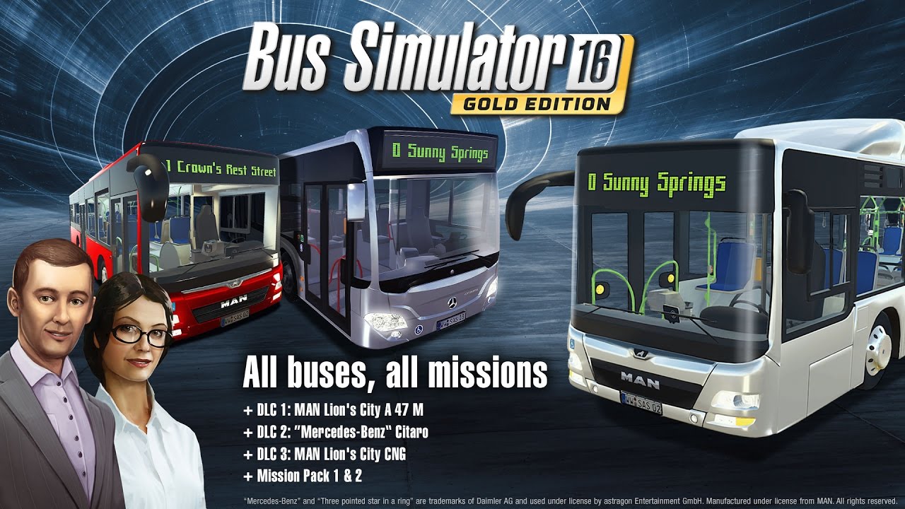 Bus Simulator 16 Gold Edition - Official Trailer (EN)