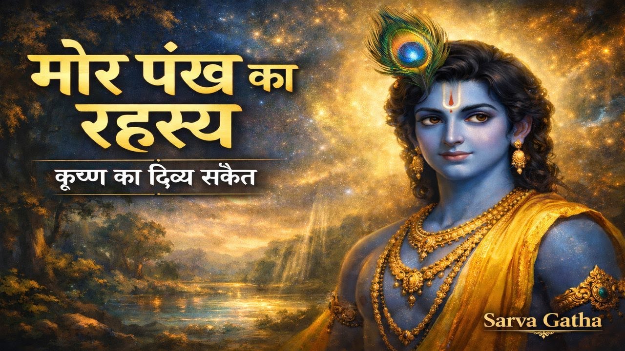 मोर पंख का रहस्य | Why Krishna Never Wore a Golden Crown | Hidden Spiritual Meaning
