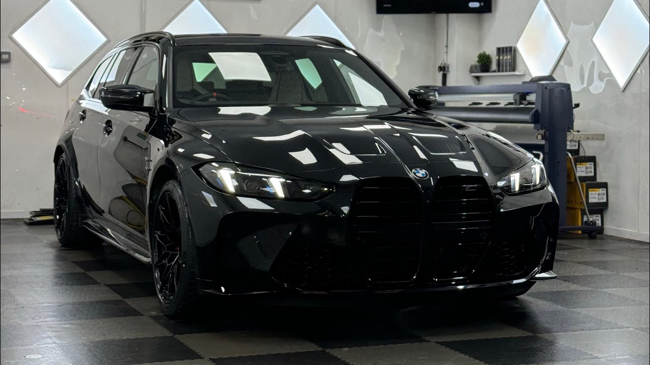 BMW G81 M3 TOURING FRONT END PROTECTED WITH XPEL PPF