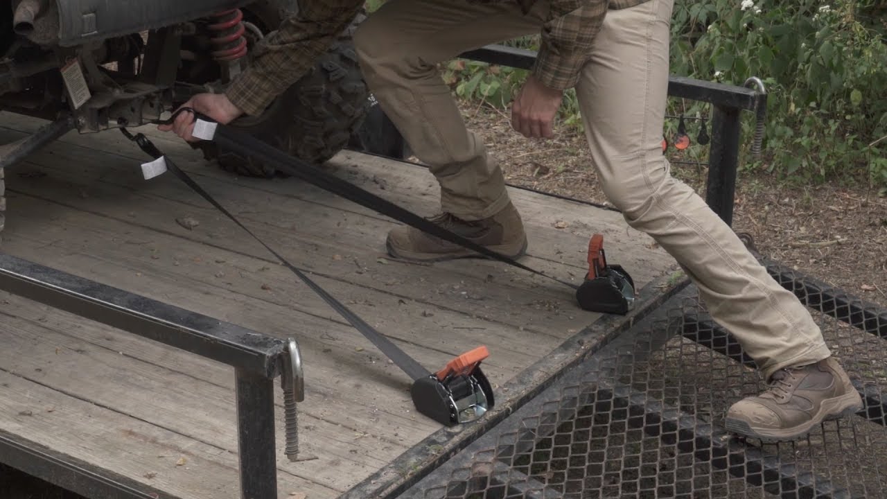 How To Install The Best, Easiest Trailer Tie-Down System For Your ATV/UTV