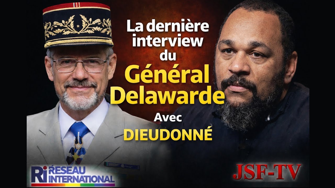 La dernière interview du Général Dominique Delawarde chez Dieudonné