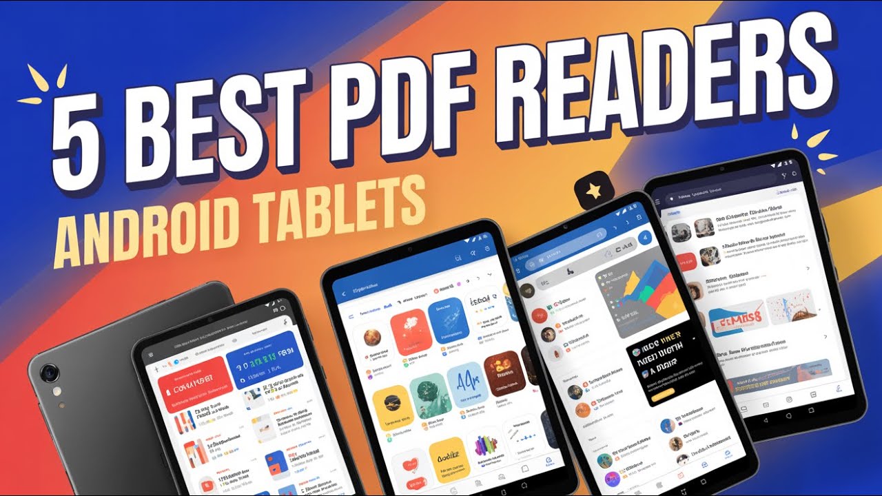 5 Best PDF Readers for Android Tablets