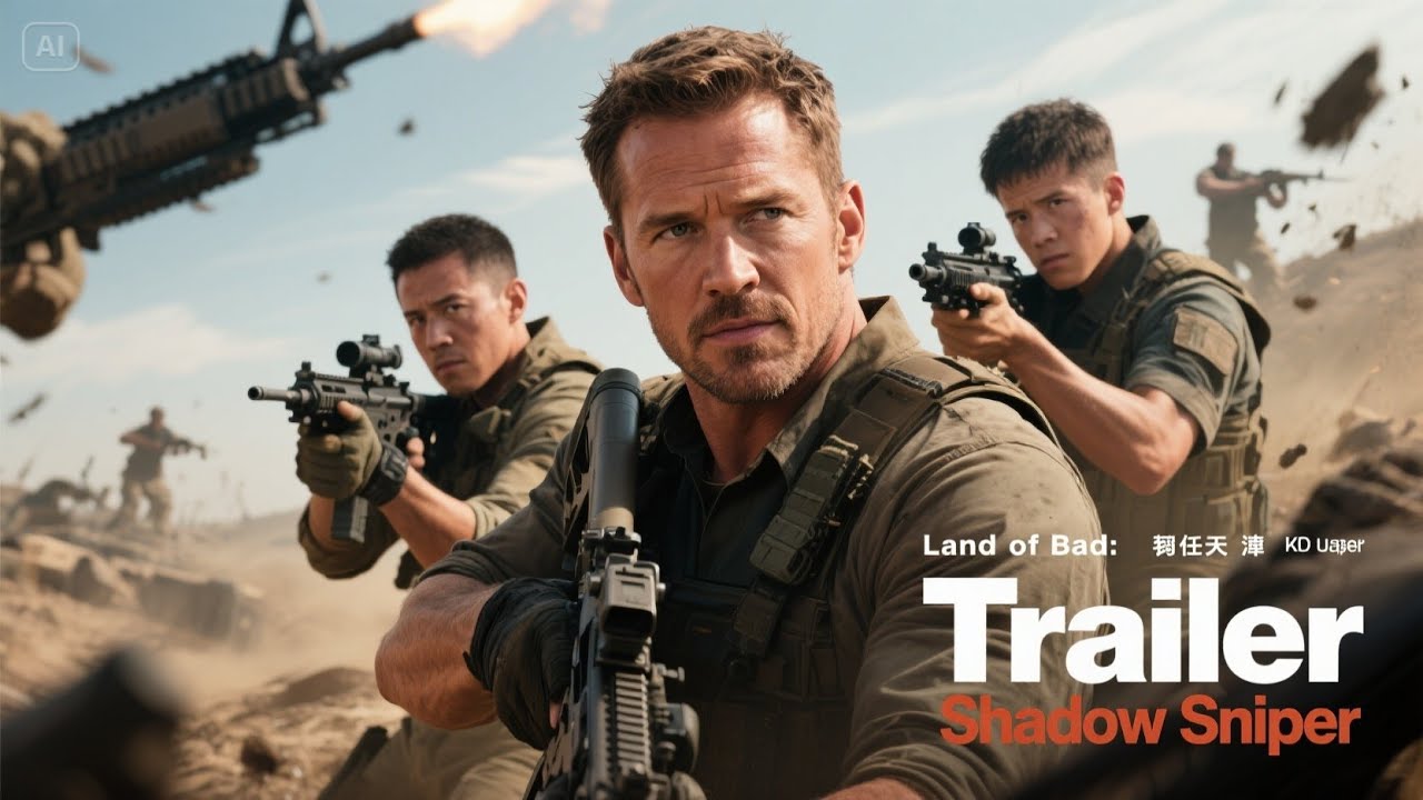 Land of Bad: Shadow Sniper (2025) First Trailer | Bradley Cooper, Ren Tianye, Kyle Gallner | Concept