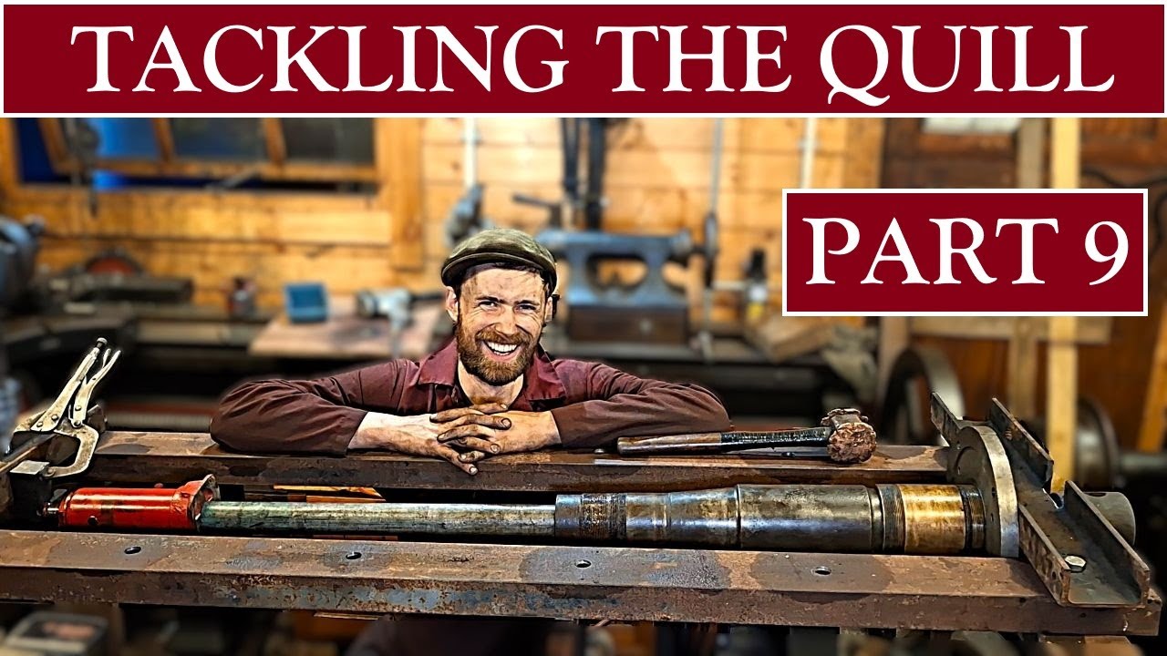 Some 'PRESSING' Issues! - Victorian Radial Drilling Machine Restoration PART 9