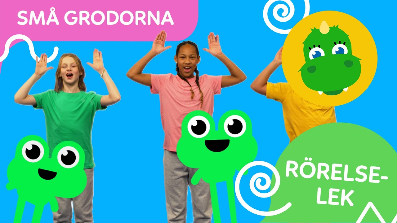 Bolibompa Mini: R&ouml;relselek - Sm&aring; grodorna