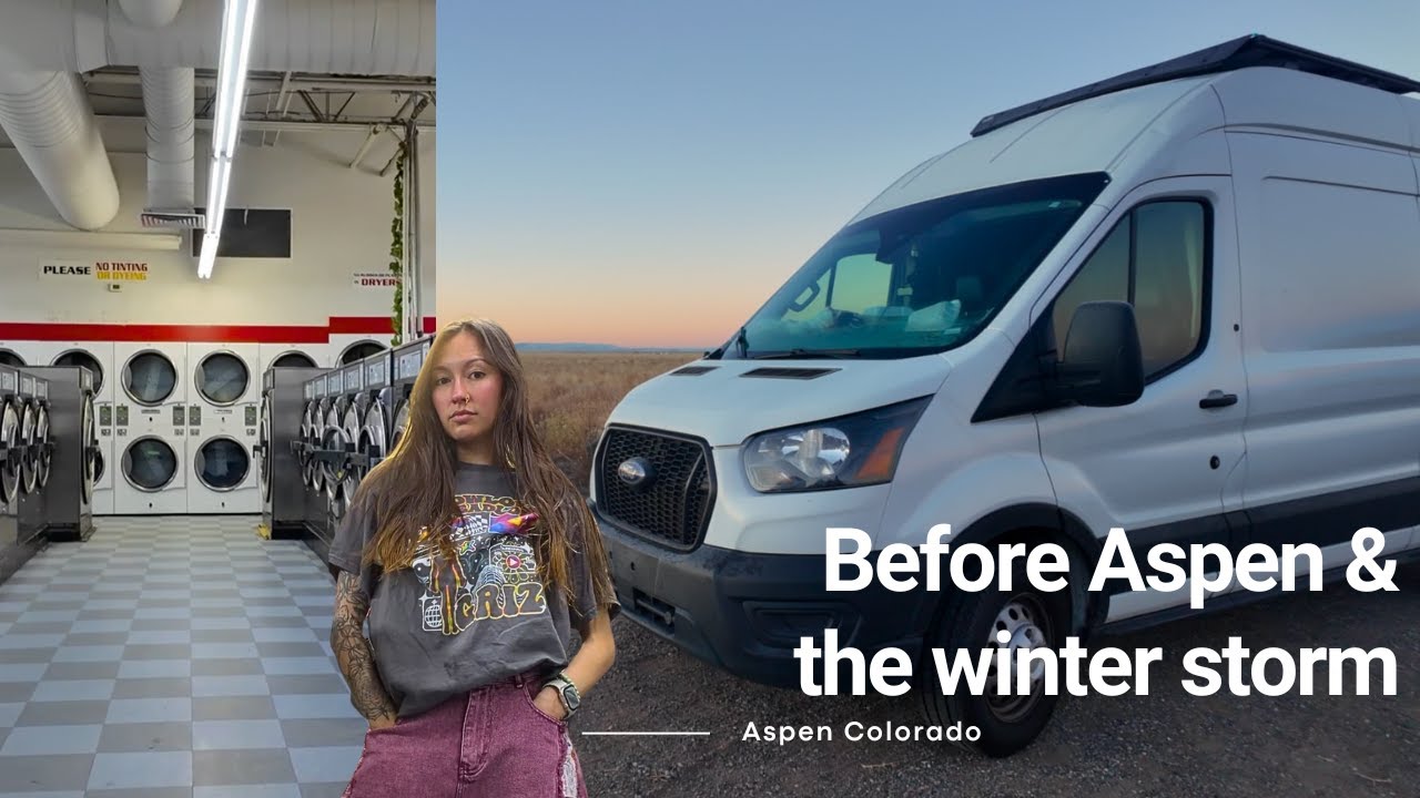 Preparing My Van for Aspen X Games + A Massive Winter Storm
