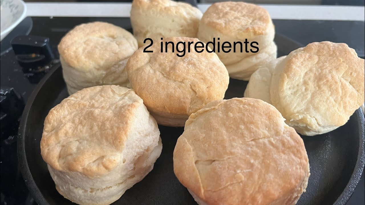 2 ingredient biscuits