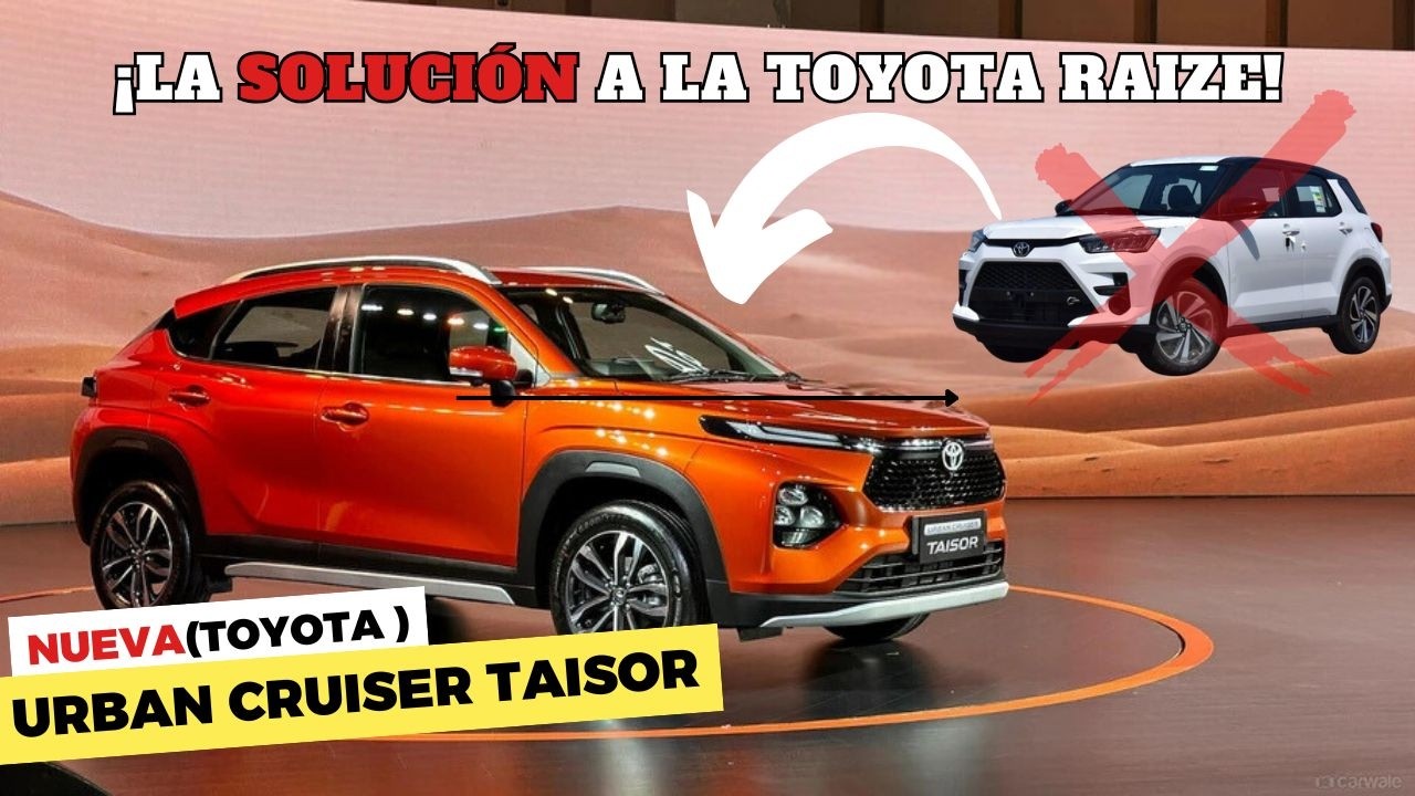 ADI&Oacute;S Raize, HOLA Toyota Taisor 2025: &iexcl;EL SUV COMPACTO IDEAL A LLEGADO!