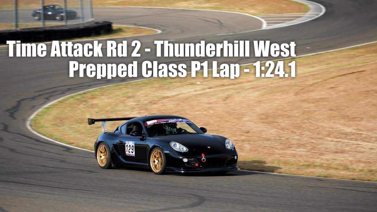 Time Attack P1 Winning Lap - Porsche Cayman S at Thunderhill West - 1:24.1