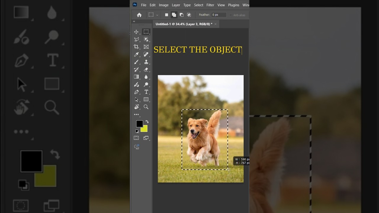 How to Remove Objects from Photo in #Photoshop 2024 ||  #telugu