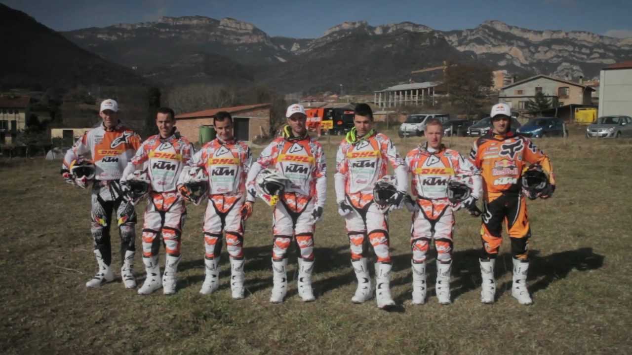 KTM Enduro Team 2012 - Team Shooting
