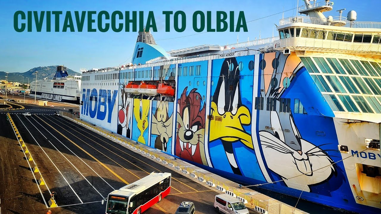 ferry trip civitavecchia to olbia Sardinia ❤️🚢