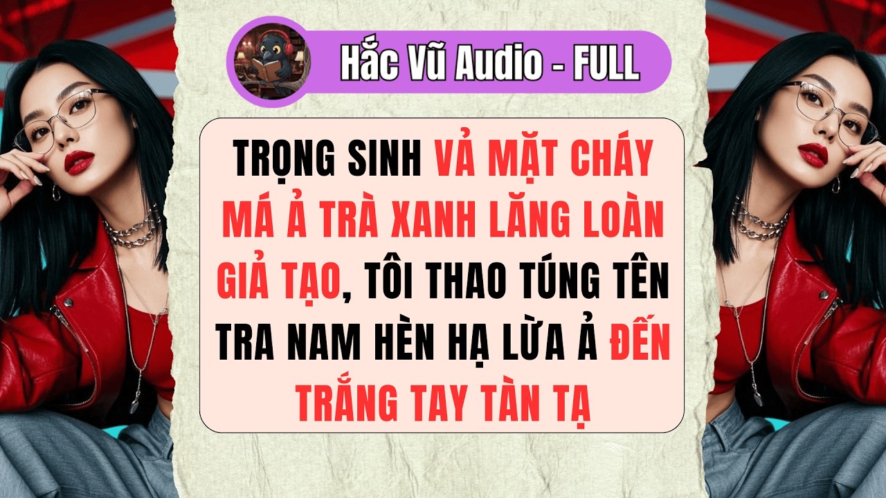 [Truyện Audio – Full] TRỌNG SINH VẢ CHÁY MÁ Ả TRÀ XANH GIẢ TẠO, KỆ TÊN TRA NAM LỪA Ả ĐẾN TRẮNG TAY!