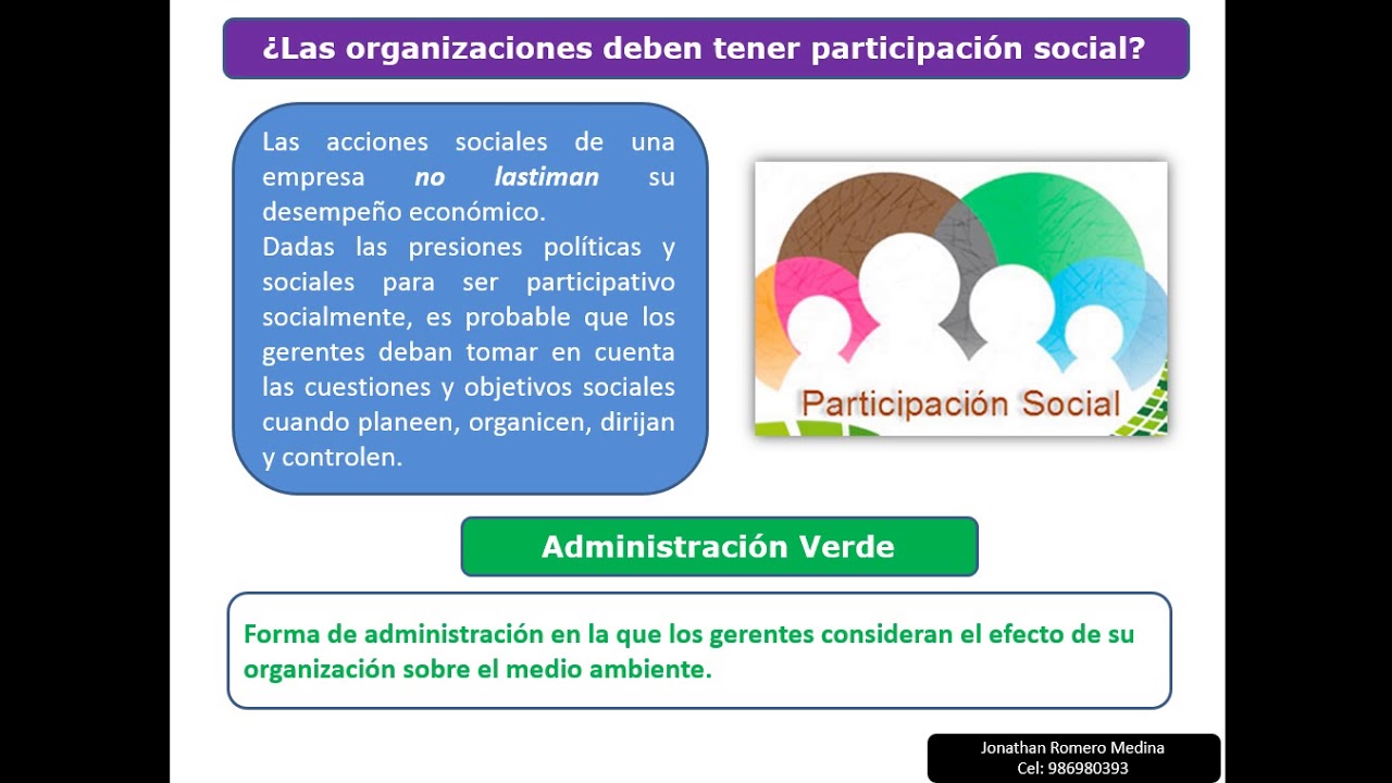 Responsabilidad social y ética administrativa
