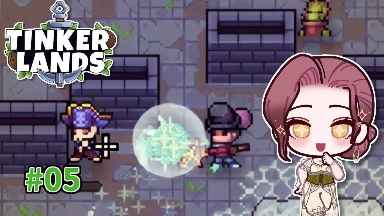 【Tinkerlands】#05 洞窟探索と沼地をチラ見