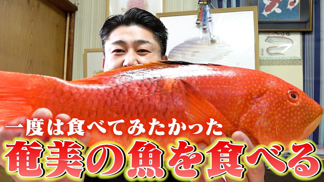歯応え抜群のタキベラが新食感でおいしかったよ！【奄美から届いた魚】
