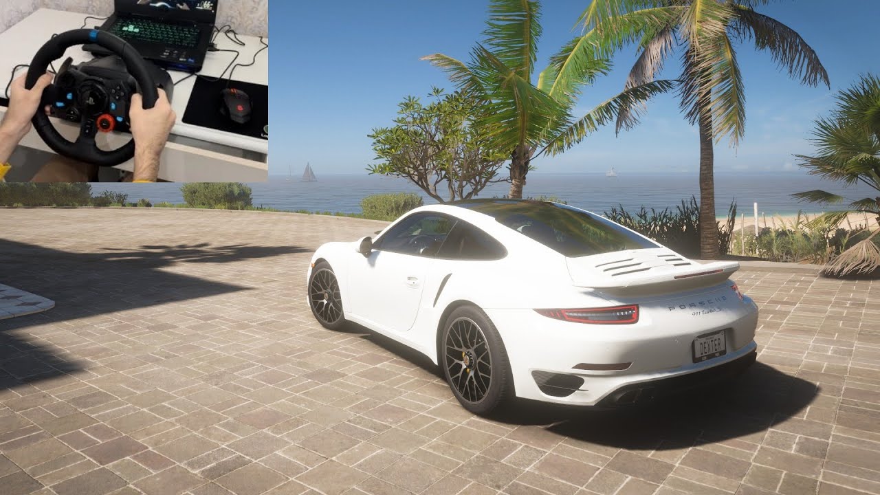 Porsche 911 Turbo S | Logitech G29 Gameplay | Forza Horizon 5