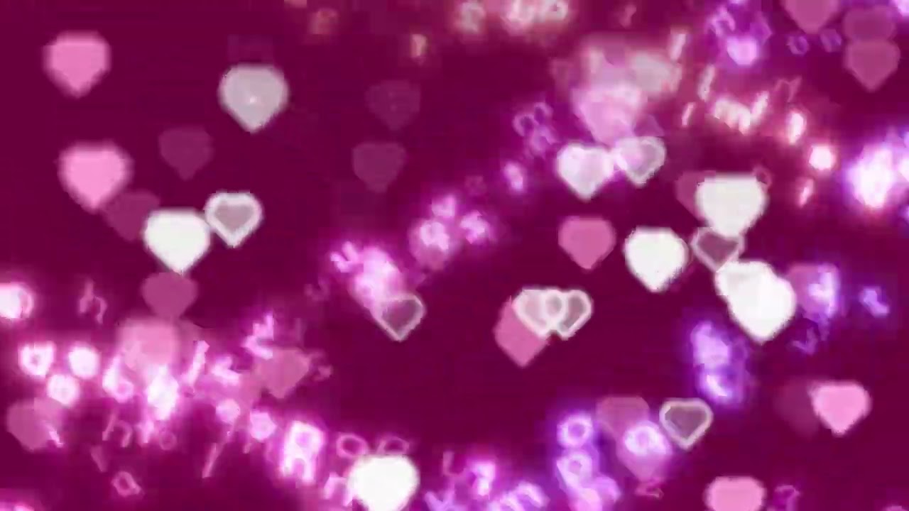 4K Falling Hearts Explosion Swirling Mobius Copyright Free Stock Footage Free Download Motion Loop