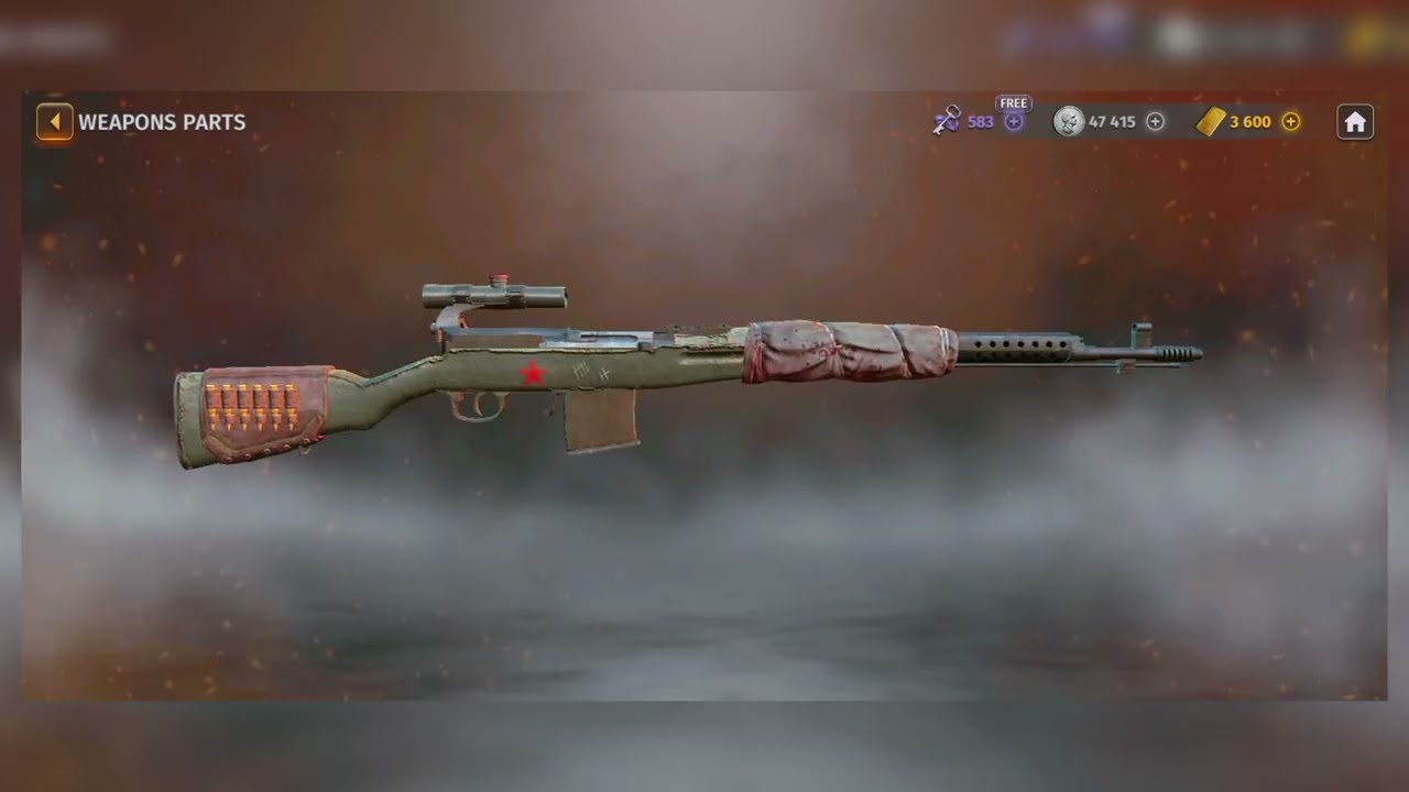Wait is over!! 🔥. I have a new gun SVT-40 Elite and I craft it. Level 3 SVT-40 ELITE Gameplay