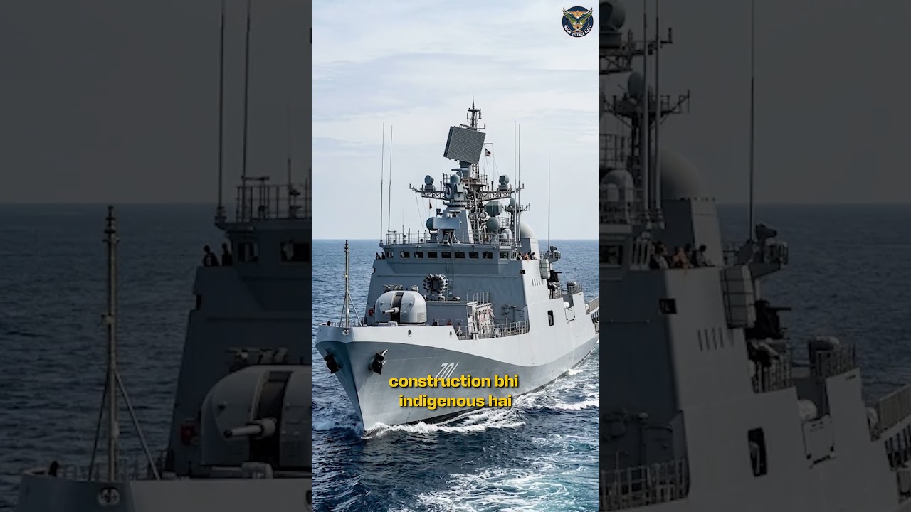 Indian Navy Gets 4th Stealth Frigate Mahendragiri ⚓🔥 | Project 17A Warship Explained