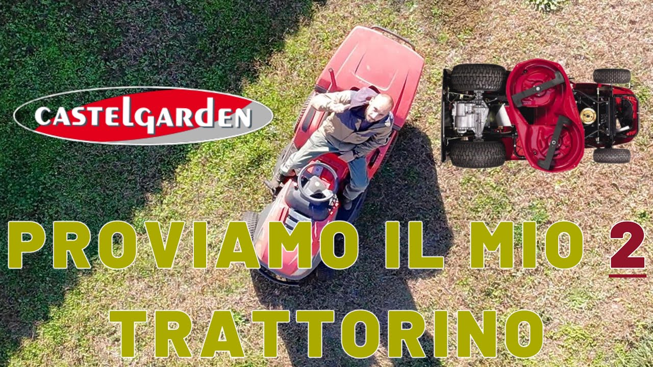 Il Mio Secondo Trattorino: Vale La Pena? CastelGarden xdc140hd #trattorino #tagliaerba
