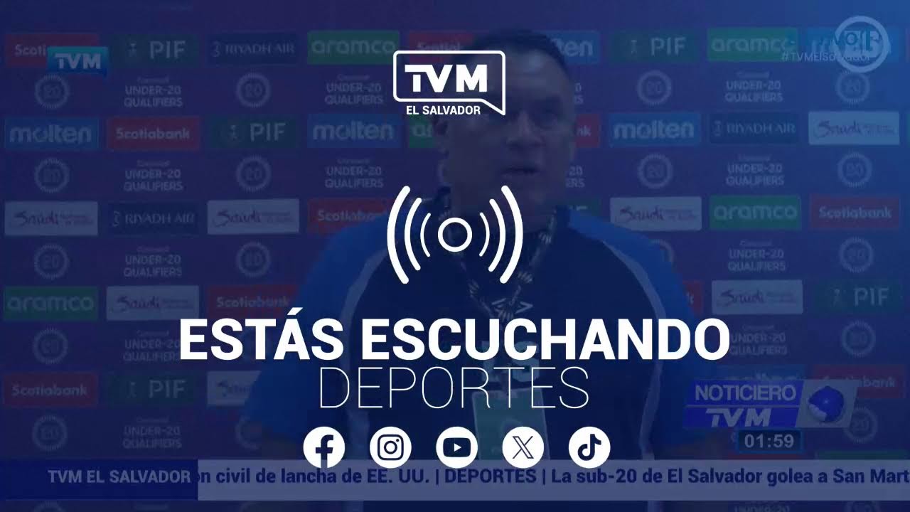 EN VIVO NOTCIERO TVM EL SALVADOR EMISION MEDIO DIA