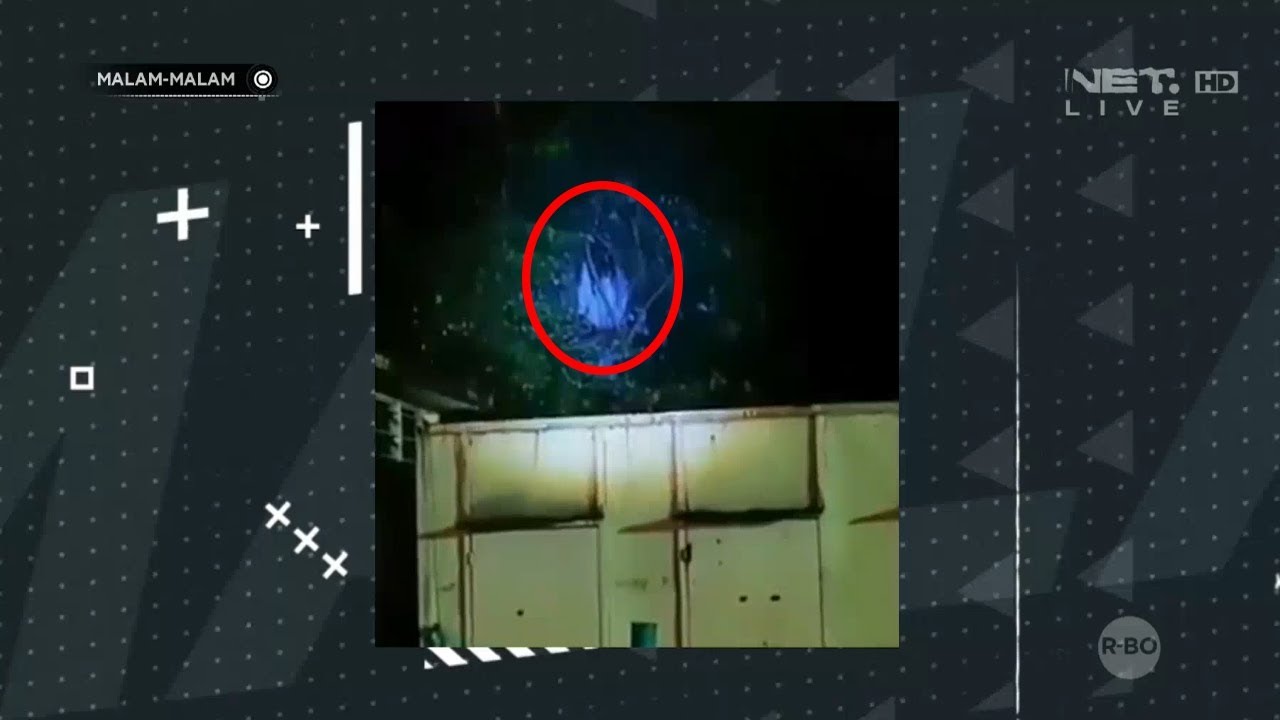 Video Penampakan Hantu di Pohon Bikin Semua Keder - MALAM-MALAM (4/4)