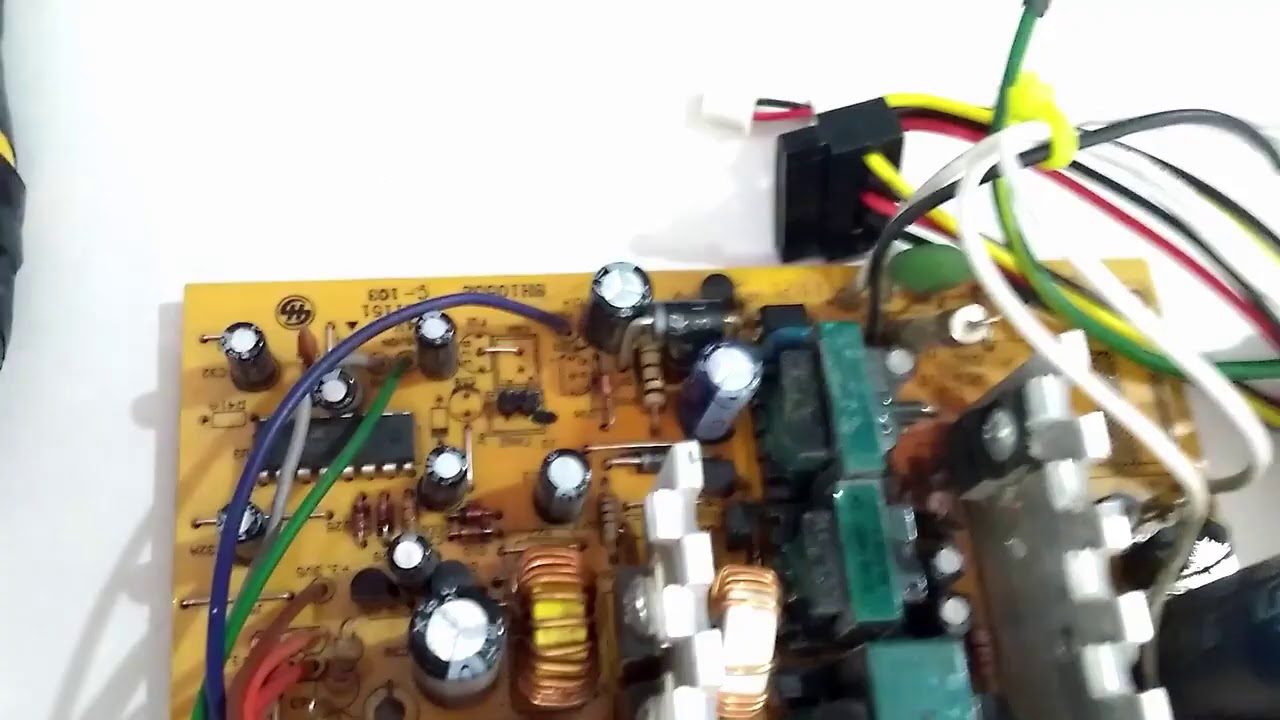 Como consertar fonte chaveada sem tensão de saída/ parte 1 de 2.