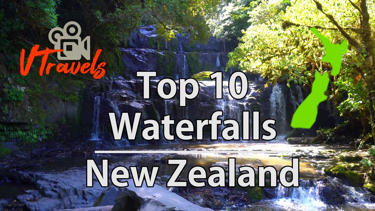 Top 10 Most Stunning Waterfalls in New Zealand 🇳🇿 | Ultimate Travel Guide in 4K