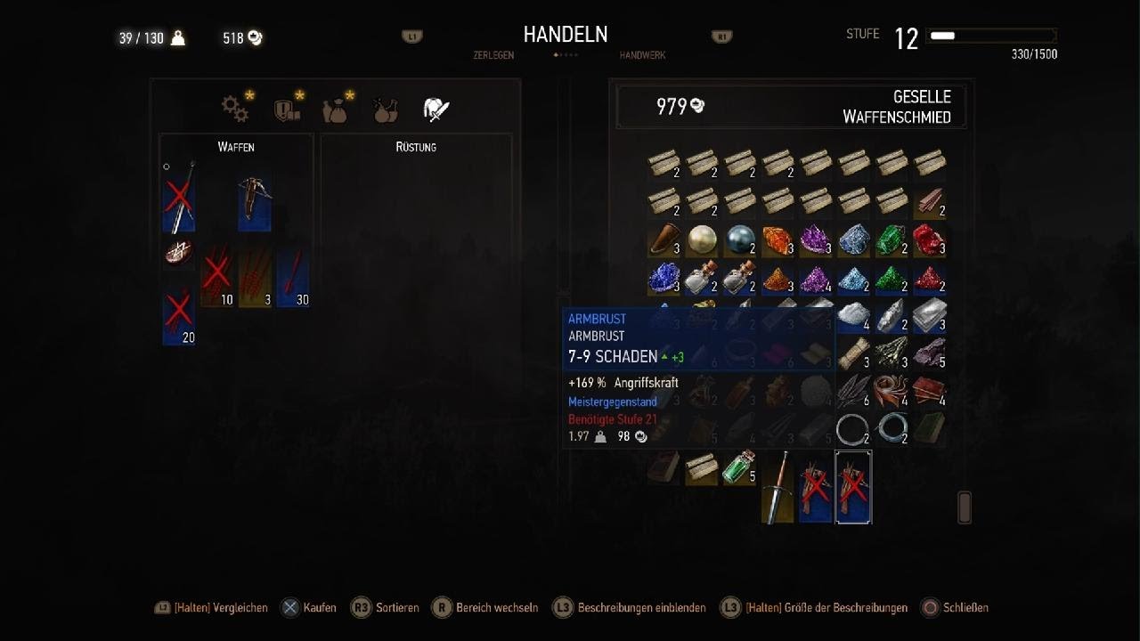 The Witcher 3: Wild Hunt - Complete Edition. Part 5 Erkundungen und Jagen! 🔥