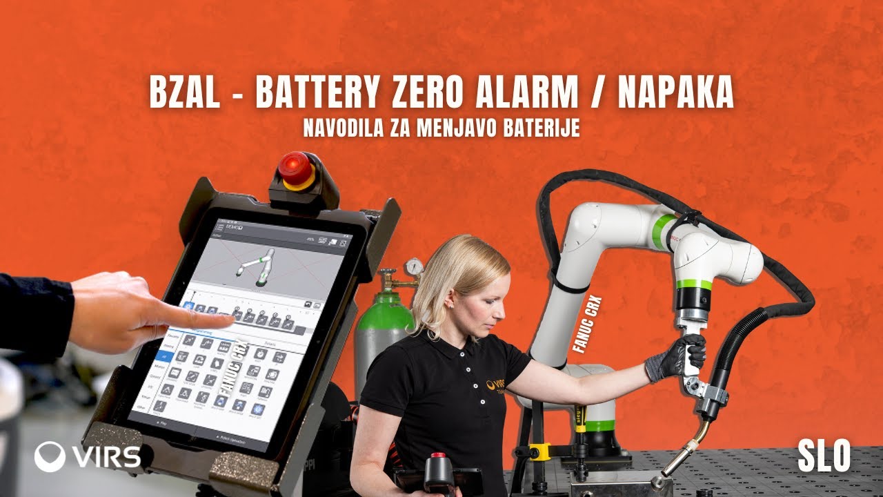 BLAL - Battery low alarm CoboFlex - FANUC CRX - (Virs d.o.o.) SLO