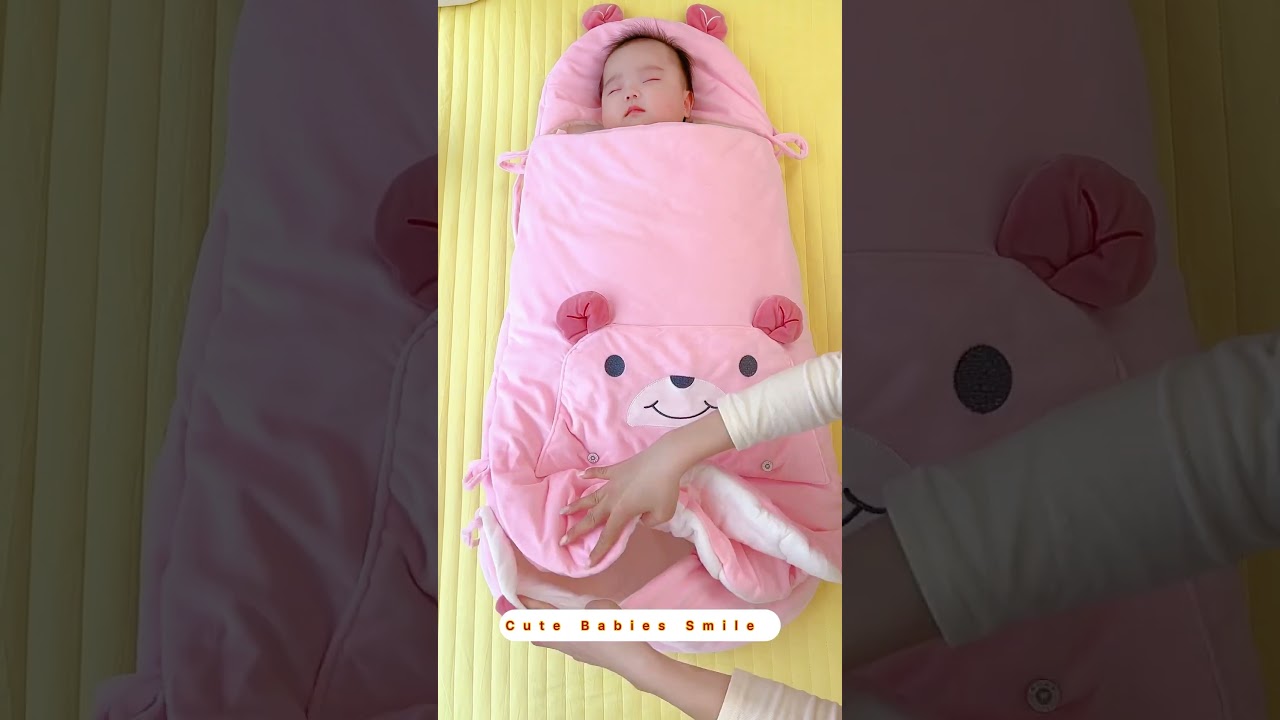 Saya telah menyiapkan kantong tidur lapis ganda ini untuk bayi di bulan ini #Shorts #Trending