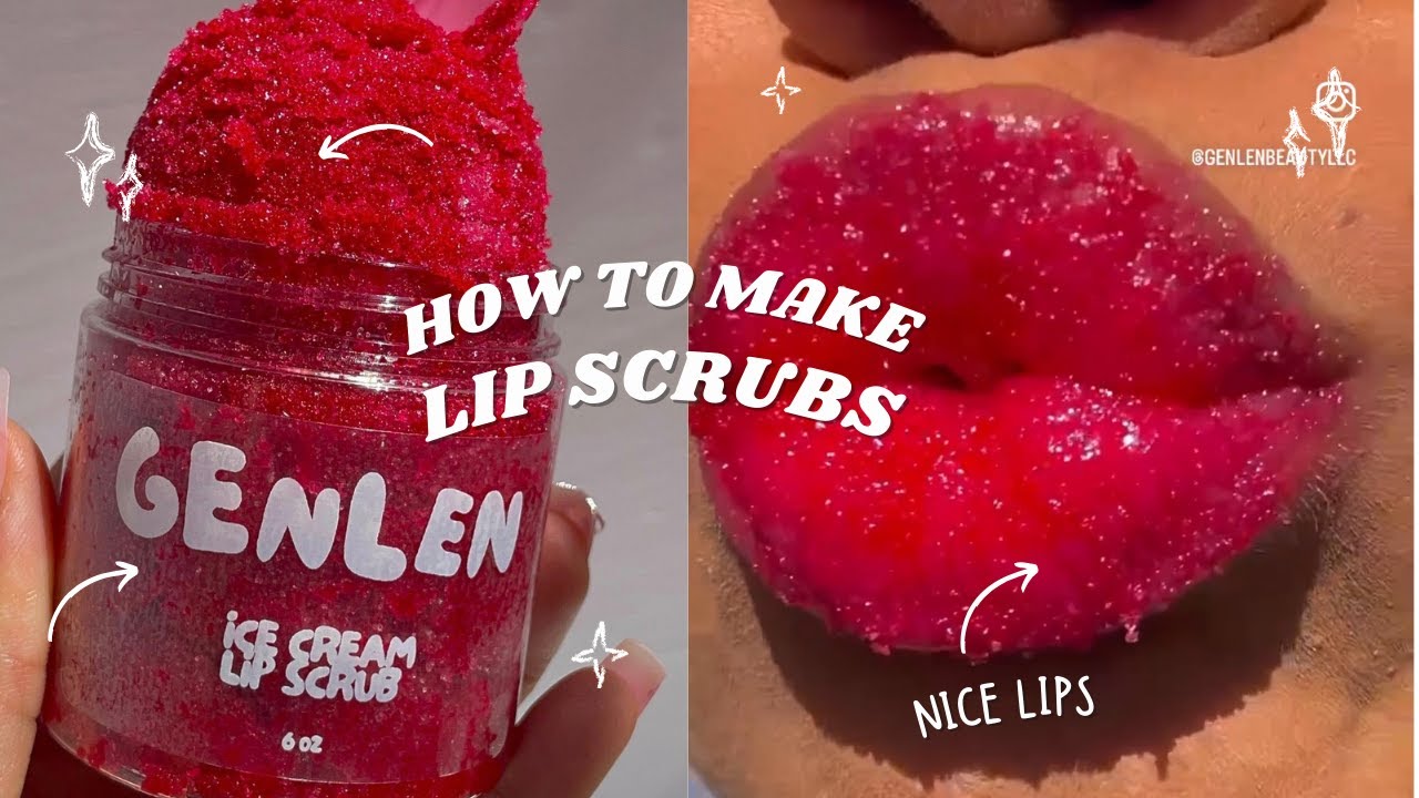 HOW TO MAKE LIP SCRUBS AT HOME